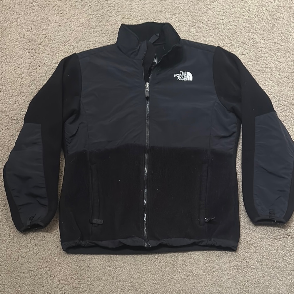 The North Face Kids Fleece Performance Full Zip Jacket Girls Black Size XL